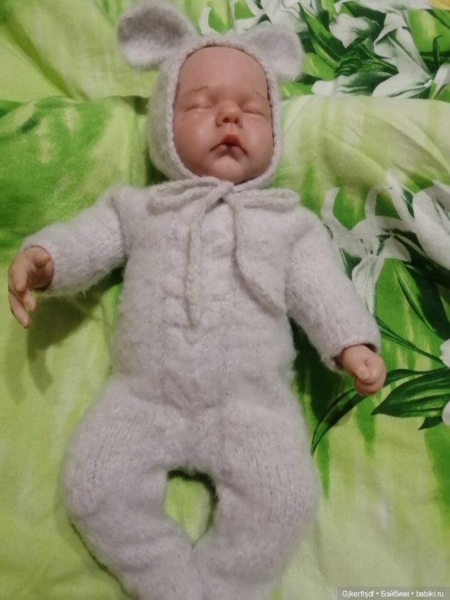 Куколка реборн с анатомическими признаками (фото 2)