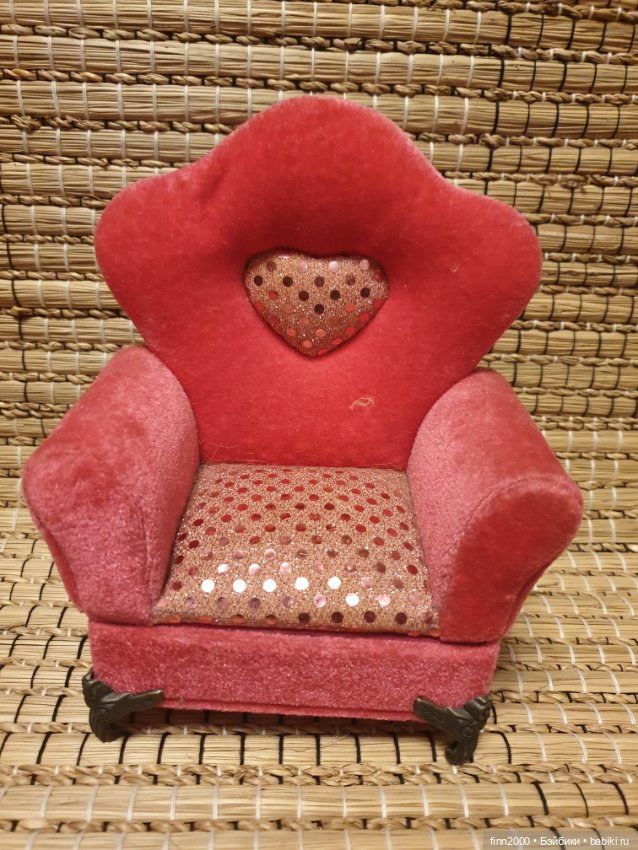 Кресло-шкатулка — Кукольная мебель