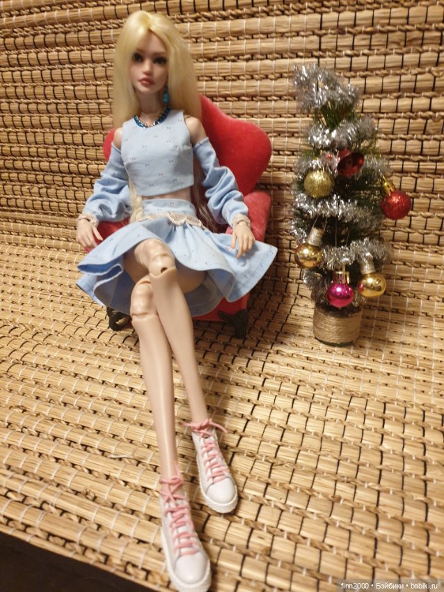 Кресло-шкатулка — Кукольная мебель (фото 2)