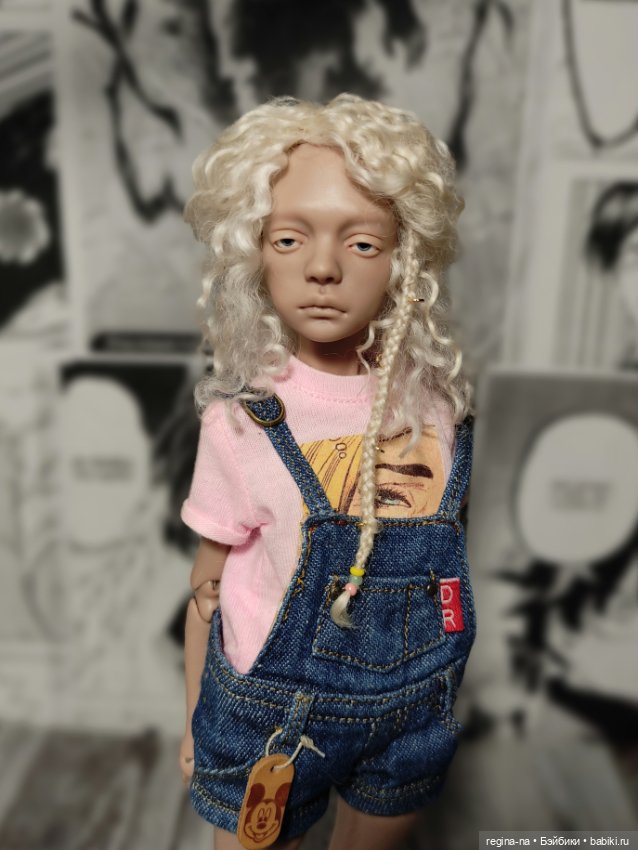 Продам парик афро-кудри на птичку Лору (фото 5)