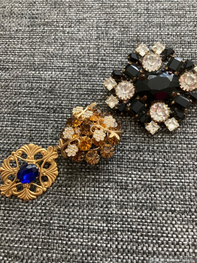 Винтажные брошки- для кукол и в коллекцию. В ассортименте