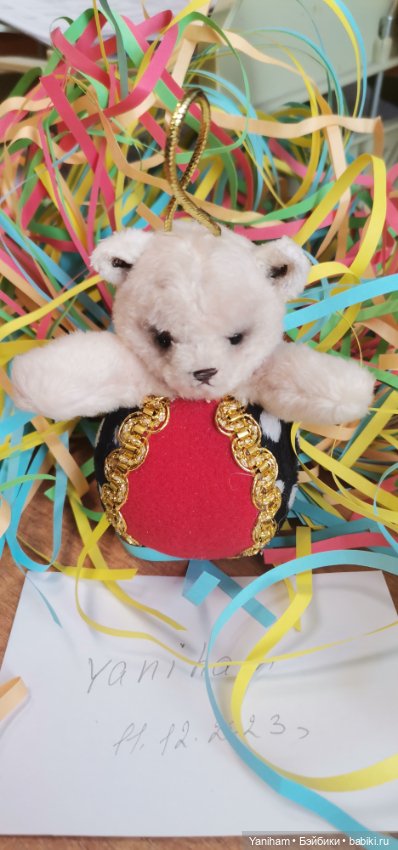 Мишка шарик в стиле тедди (фото 7)