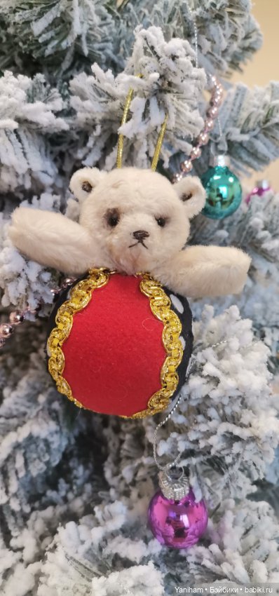 Мишка шарик в стиле тедди (фото 5)