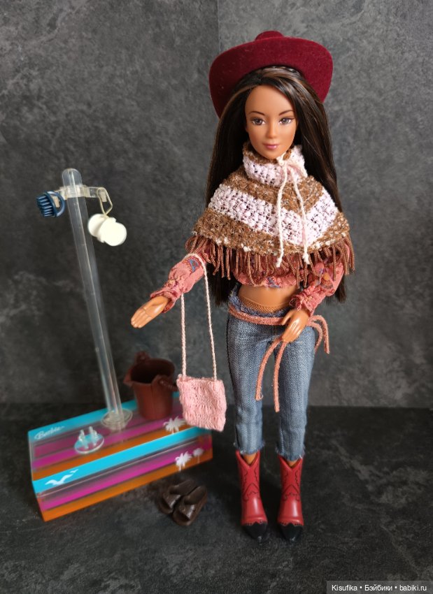 Barbie Cali Girl Lea Western Cowgirl Riding Horse 2004 1133606