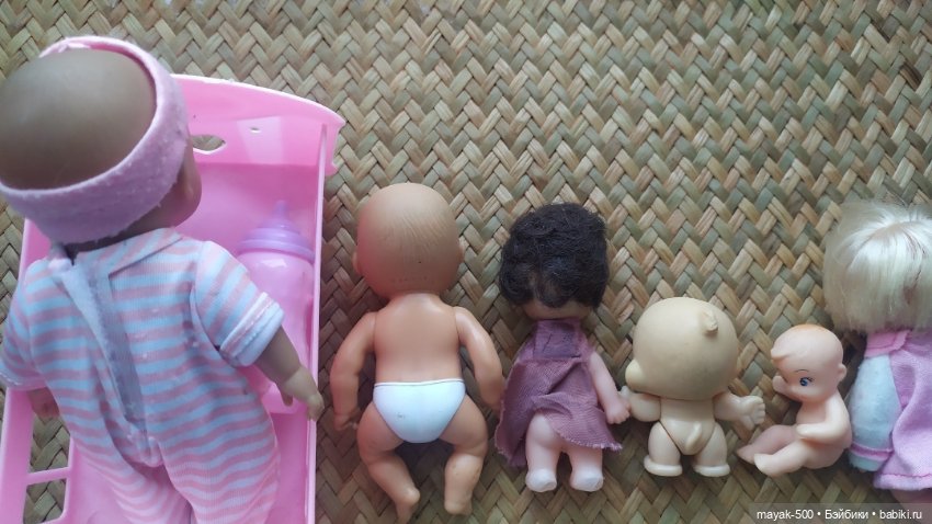Лот разных винтажных куколок (фото 3)