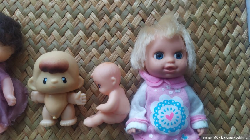 Лот разных винтажных куколок (фото 2)