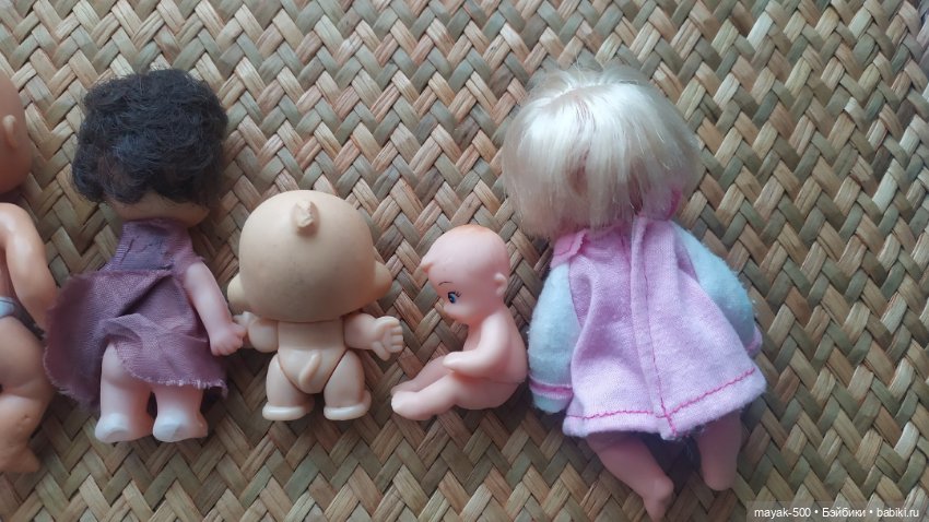 Лот разных винтажных куколок (фото 4)