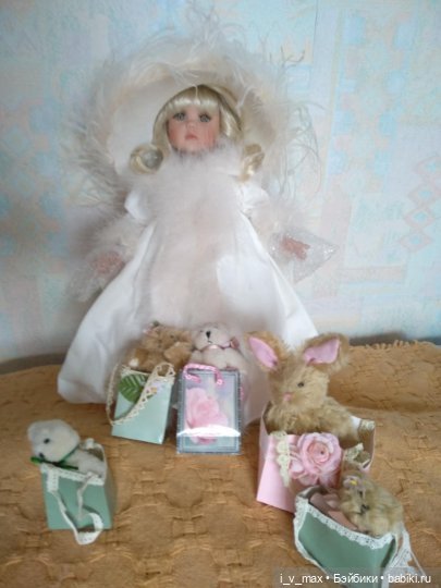 Коллекционная кукла Linda Rick "За покупками"