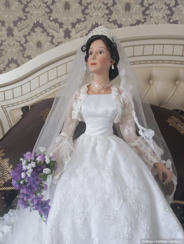 Свадьба в Мадриде🪻🪻🪻 — Фарфоровые куклы (фото 5)