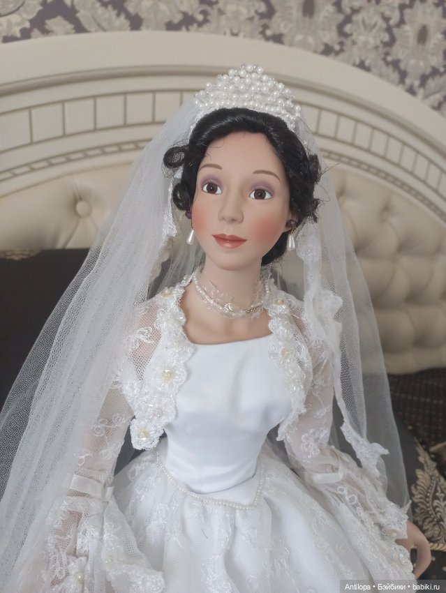 Свадьба в Мадриде🪻🪻🪻 — Фарфоровые куклы (фото 4)