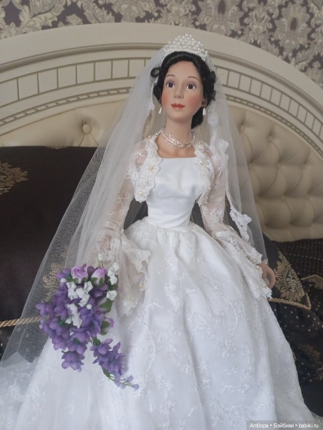 Свадьба в Мадриде🪻🪻🪻 — Фарфоровые куклы (фото 2)
