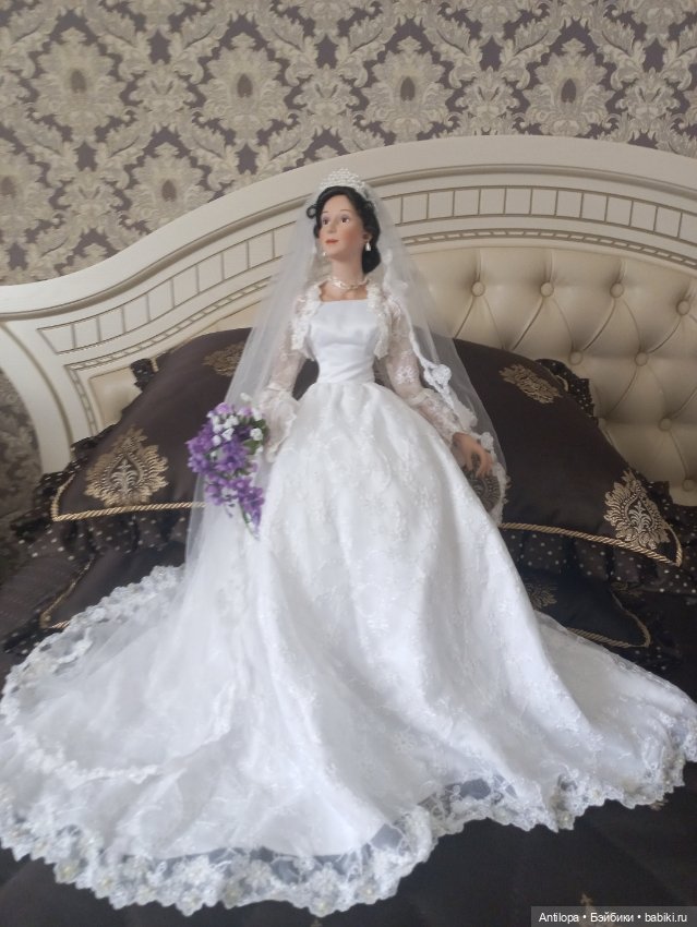 Свадьба в Мадриде🪻🪻🪻 — Фарфоровые куклы (фото 6)