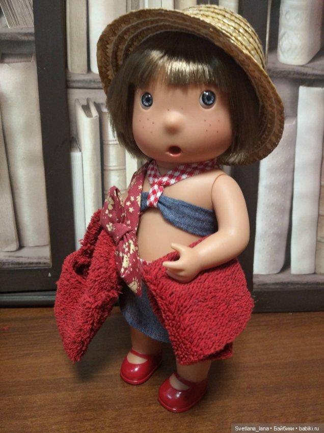Кукла "Тилина", в пляжном костюме от Lamagik S.L (фото 3)