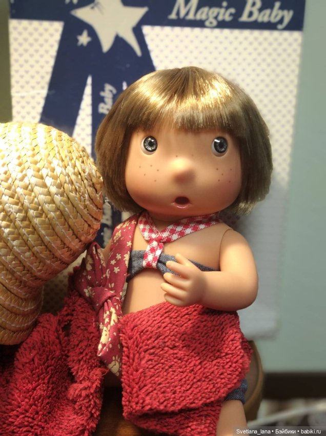 Кукла "Тилина", в пляжном костюме от Lamagik S.L (фото 10)