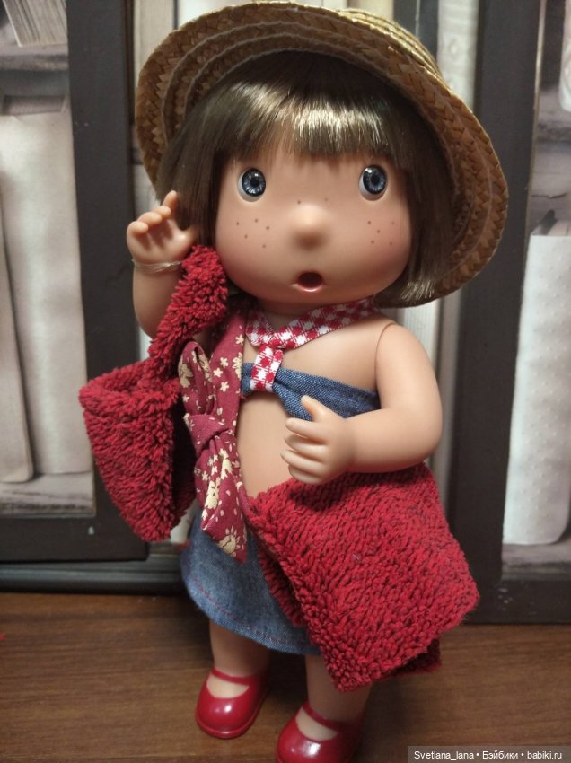 Кукла "Тилина", в пляжном костюме от Lamagik S.L (фото 7)