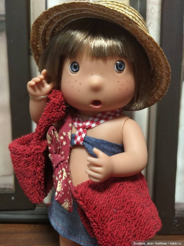 Кукла "Тилина", в пляжном костюме от Lamagik S.L (фото 8)