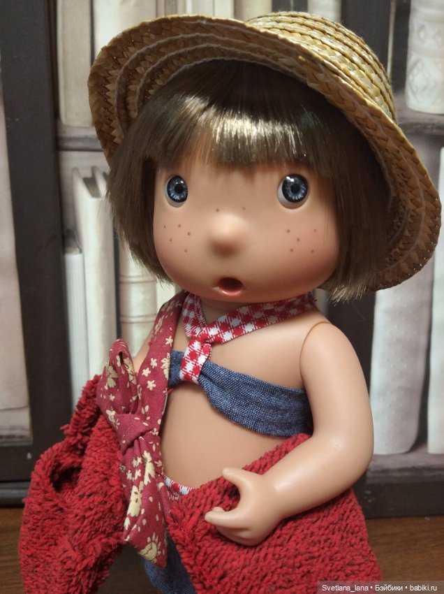 Кукла "Тилина", в пляжном костюме от Lamagik S.L (фото 4)