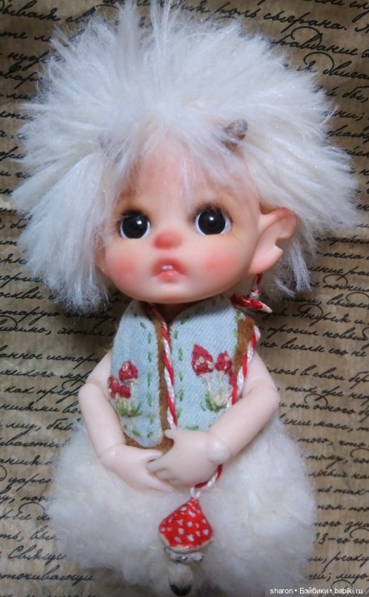 Малыш Фавн — ООАК (кастом куклы)