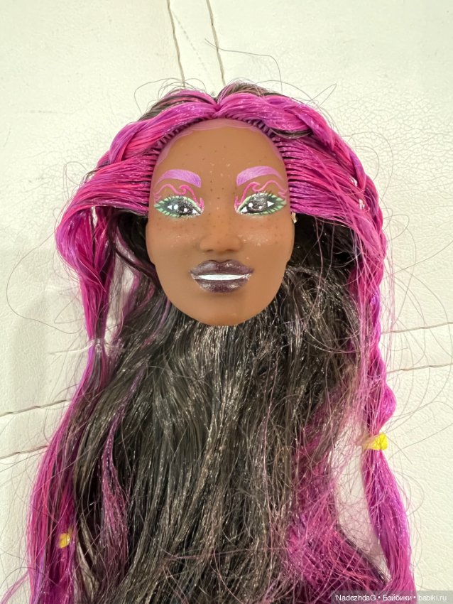 Голова Барби Экстра с пандой (фото 9)