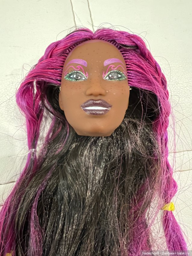 Голова Барби Экстра с пандой (фото 2)