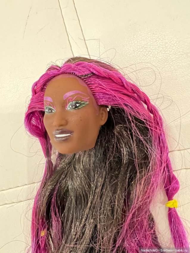 Голова Барби Экстра с пандой (фото 5)