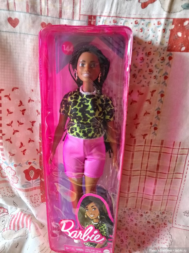 Barbie fashionistas #144 пышка улыбашка