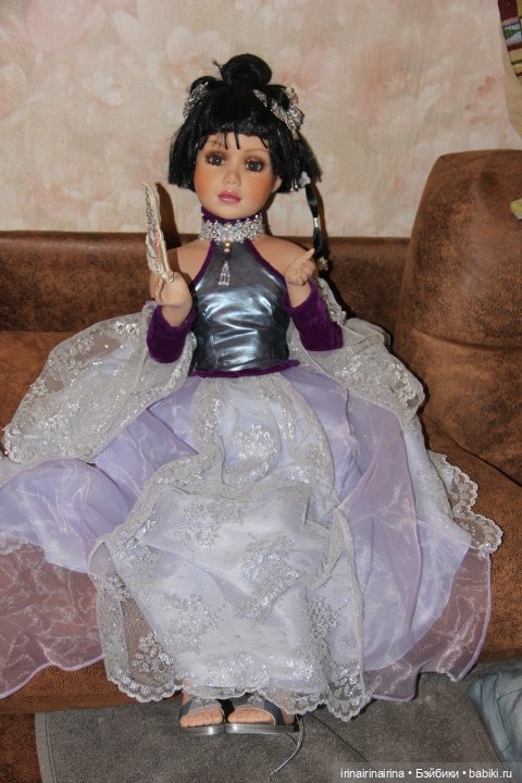 Луиза (257.4) Фарфор — Фарфоровые куклы (фото 3)