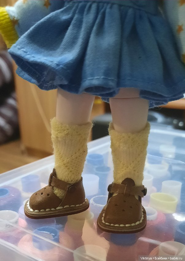 Катюша. Авторская куколка на шарнирном теле (фото 5)