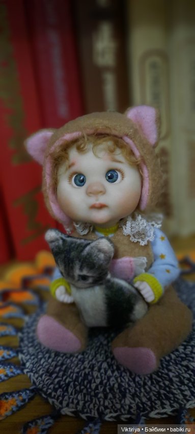 Катюша. Авторская куколка на шарнирном теле (фото 8)