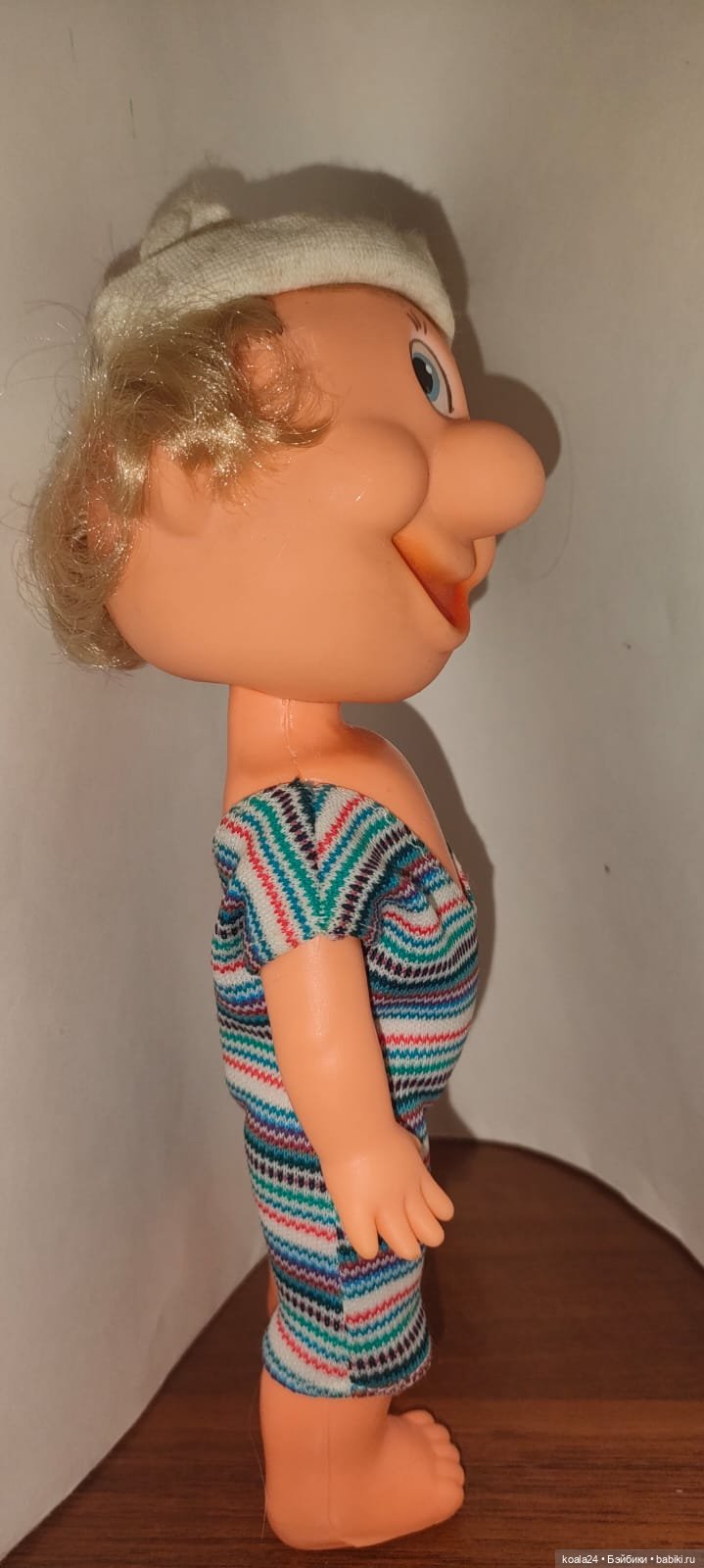 Кукла ГДР. Чудик, моряк — Винтажные куклы и игрушки детства (фото 4)