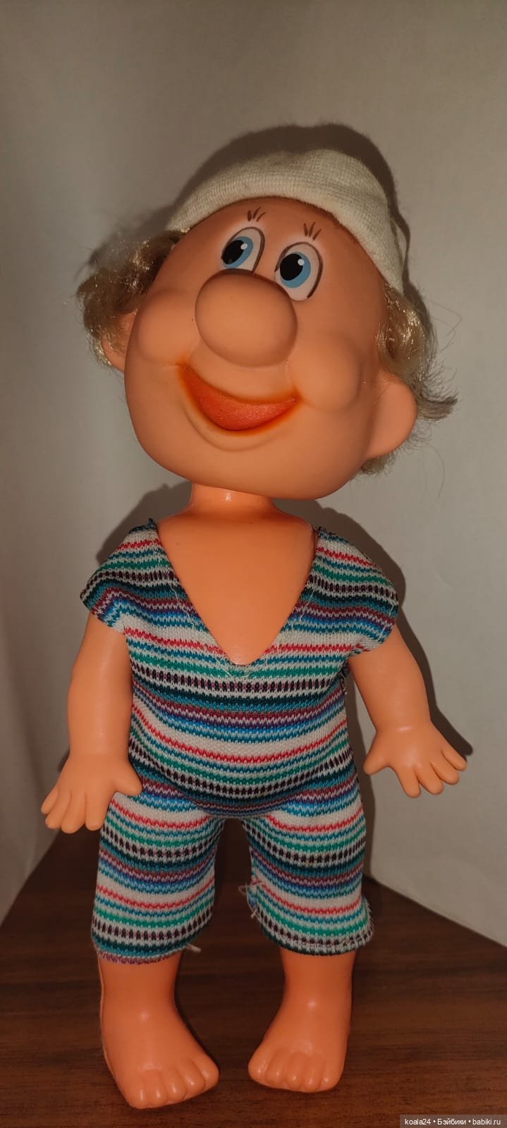 Кукла ГДР. Чудик, моряк — Винтажные куклы и игрушки детства (фото 3)