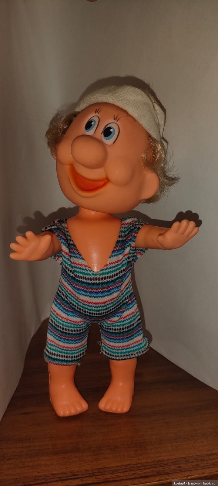 Кукла ГДР. Чудик, моряк — Винтажные куклы и игрушки детства