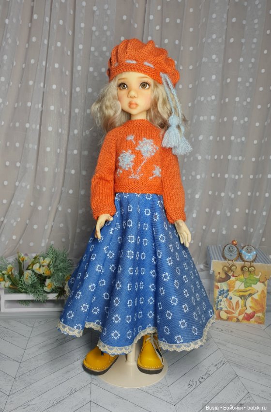 Одежда для кукол БЖД Кайе Виггс мсд (фото 4)