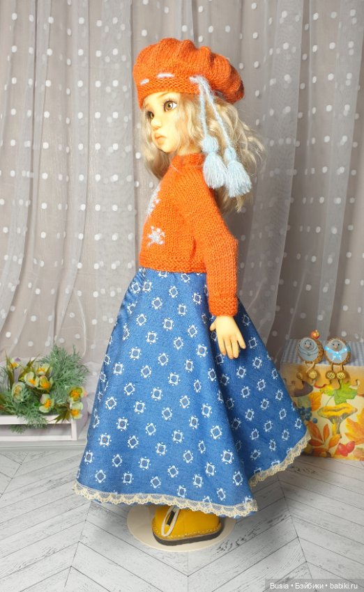 Одежда для кукол БЖД Кайе Виггс мсд (фото 6)