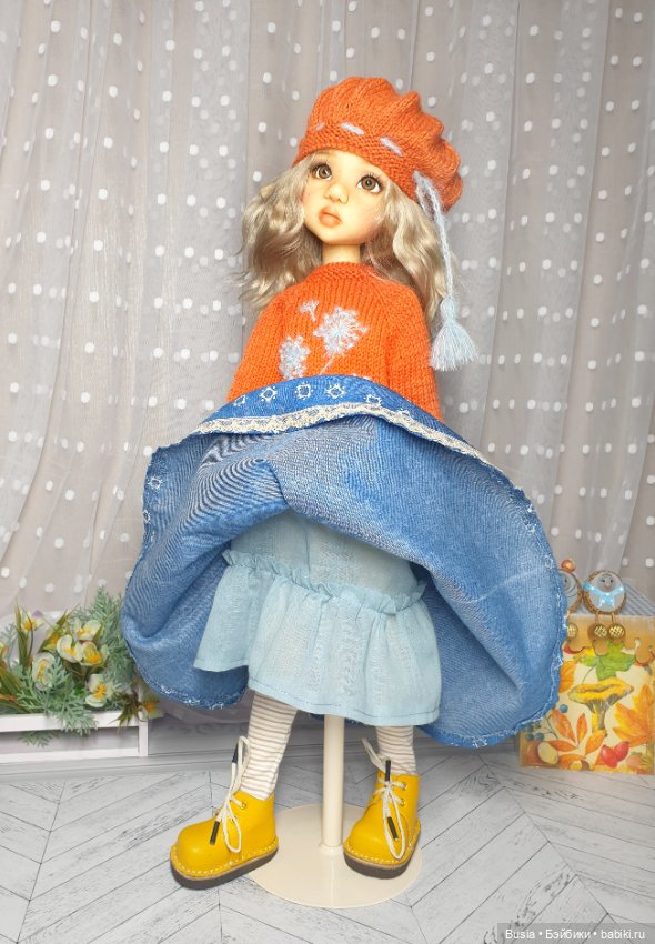 Одежда для кукол БЖД Кайе Виггс мсд (фото 7)