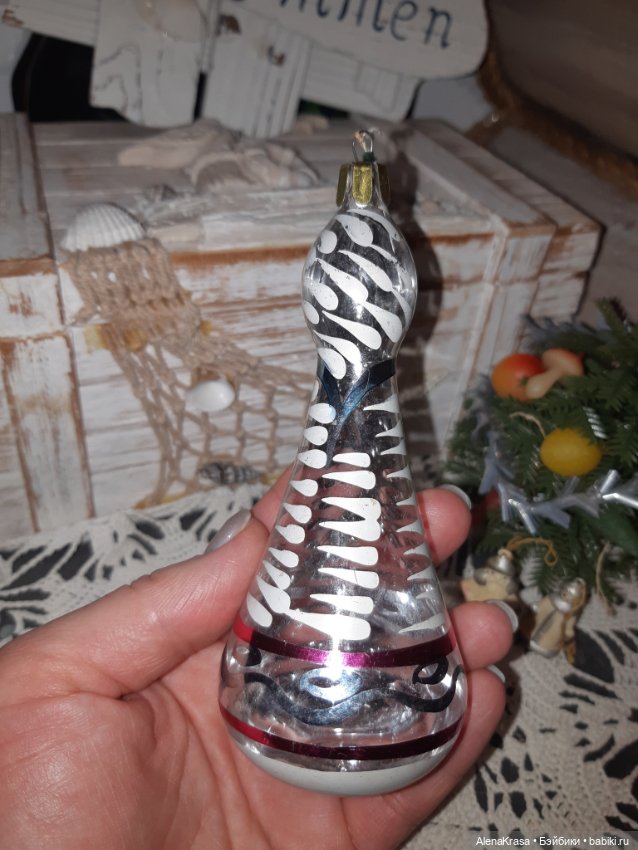 Елочные игрушки СССР — Винтажные куклы и игрушки детства (фото 4)