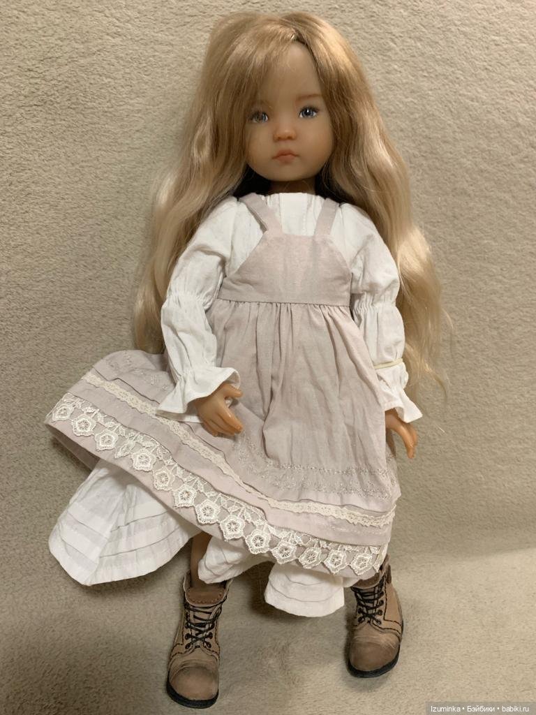 "Винтажные " кожаные ботинки для Diana Effner Little Darling (фото 6)