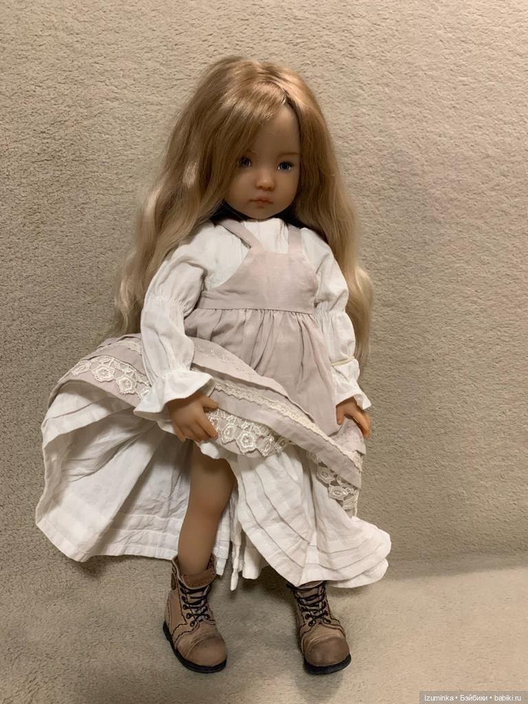 "Винтажные " кожаные ботинки для Diana Effner Little Darling (фото 4)