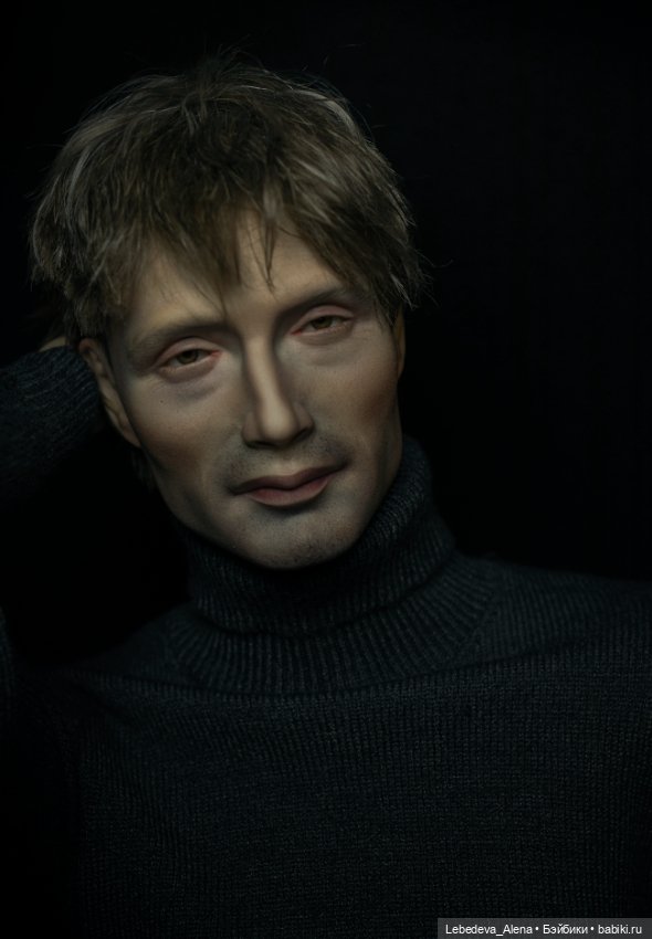 Голова миними Мадс Миккельсен СД (фото 4)