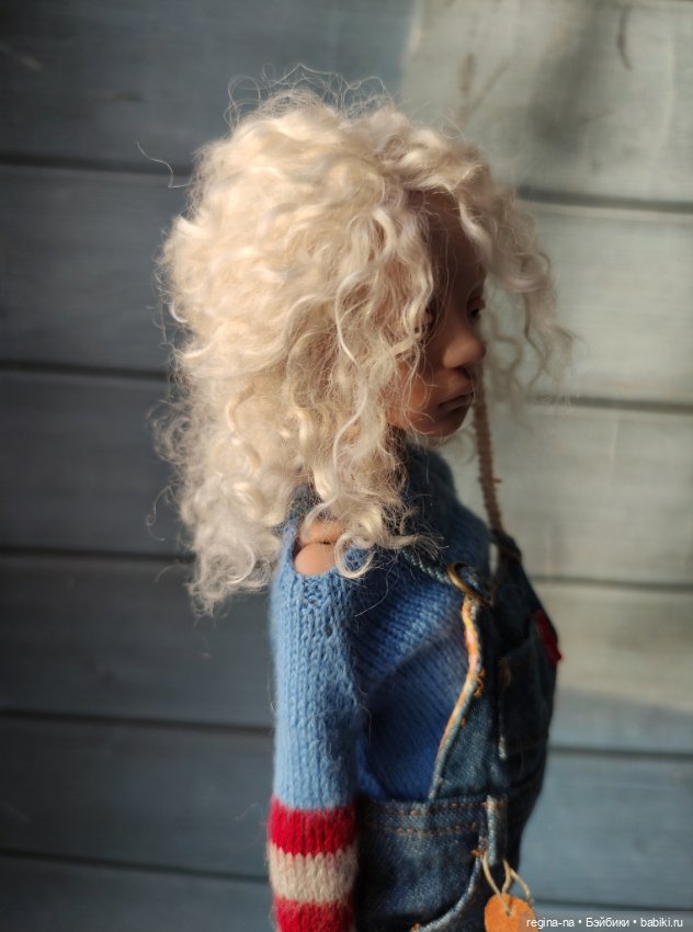 Продам парик афро-кудри на птичку Лору (фото 3)