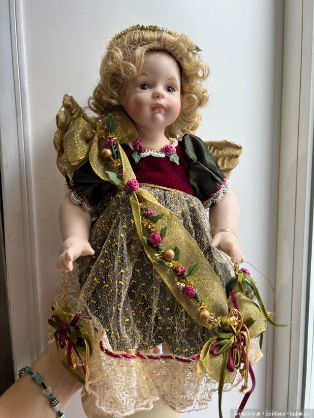 Кукла Faberge Рождественский Ангел