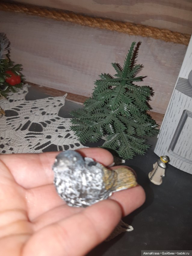 Птичка миниатюрная — Миниатюра для кукол (фото 2)