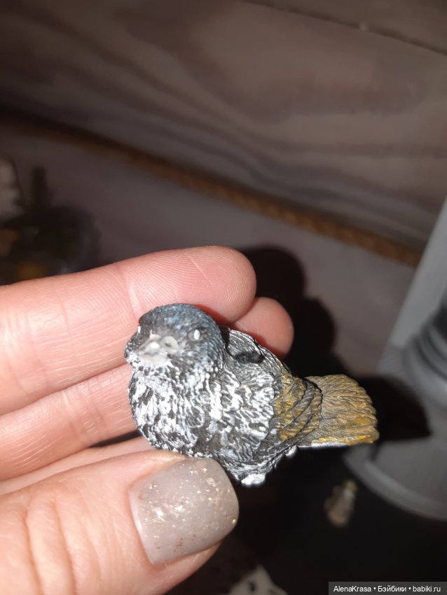 Птичка миниатюрная — Миниатюра для кукол (фото 4)