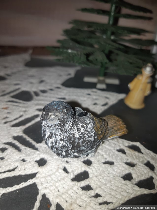 Птичка миниатюрная — Миниатюра для кукол