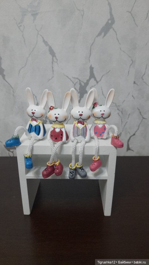 Зайчата — Миниатюра для кукол (фото 2)