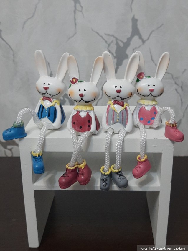 Зайчата — Миниатюра для кукол