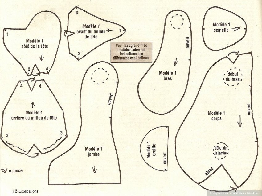 Журнaл о мягких игрушках "Animaux en peluche" (фото 4)