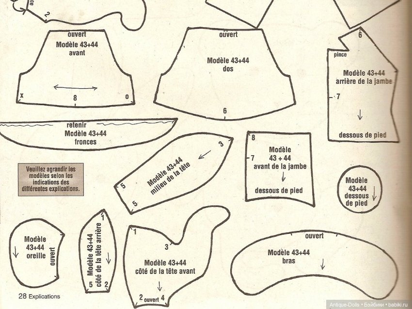 Журнaл о мягких игрушках "Animaux en peluche" (фото 6)