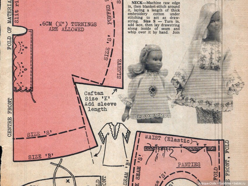 Популярнoe руководство " Dоlls Сlоthes аnd Rag Dоlls " (фото 5)