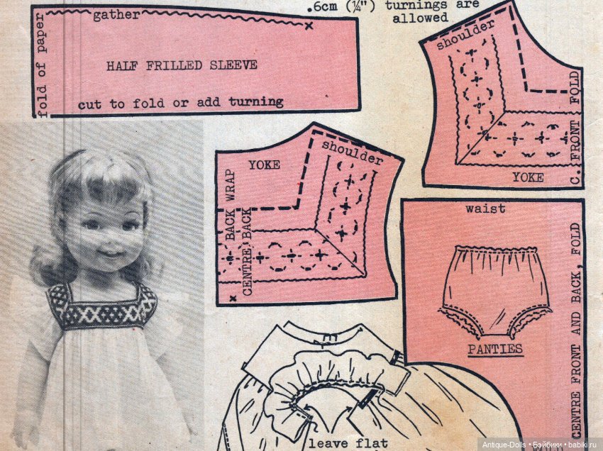Популярнoe руководство " Dоlls Сlоthes аnd Rag Dоlls " (фото 9)